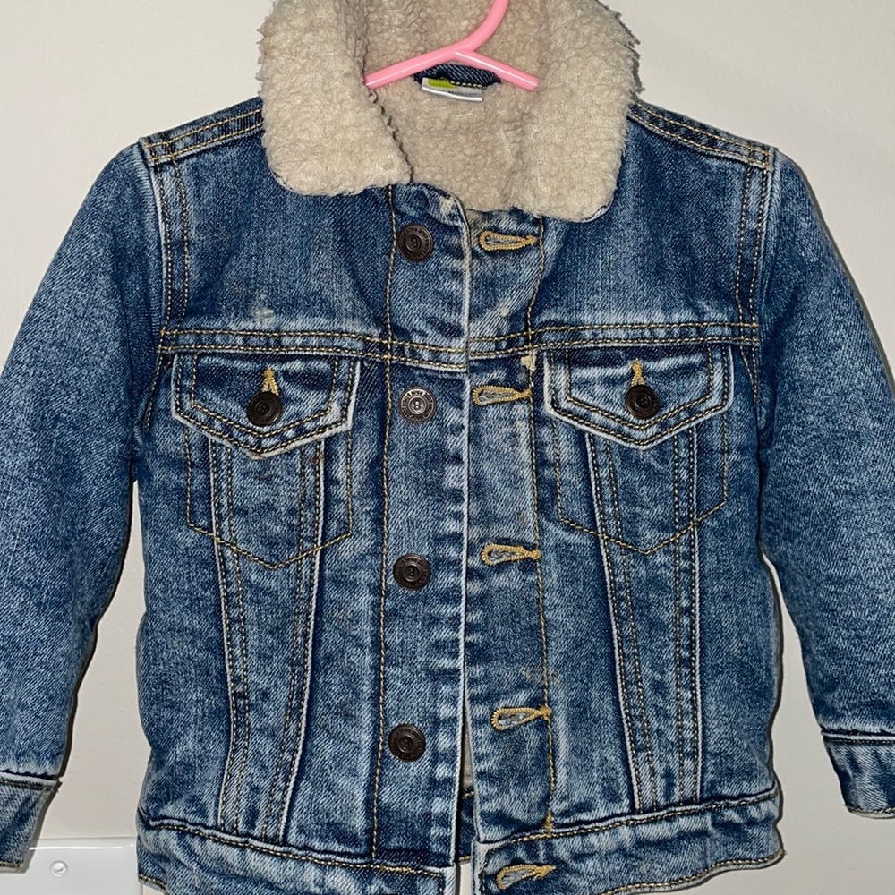 Sherpa Lined Denim Jacket